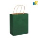 12-Pack Small Color Kraft Paper Bags With Handle & Tag 16x20x8cm Item No.20252705