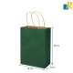 12-Pack Small Color Kraft Paper Bags With Handle & Tag 16x20x8cm Item No.20252705