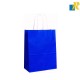 12-Pack Small Color Kraft Paper Bags With Handle & Tag 26x32x12cm Item No.20252753