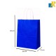 12-Pack Small Color Kraft Paper Bags With Handle & Tag 26x32x12cm Item No.20252753