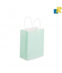 12-Pack Color Kraft Paper Bags With Handle & Tag 26x32x12cm Item No.20252763