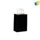 12-Pack Small Color Kraft Paper Bags With Handle & Tag 21x27x10cm Item No.20252721