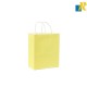 12-Pack Small Color Kraft Paper Bags With Handle & Tag 21x27x10cm Item No.20252738