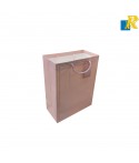 12-Pack Color Paper Bags With Golden Design,Rope Handle & Tag 26x32x12cm Item No.20252636