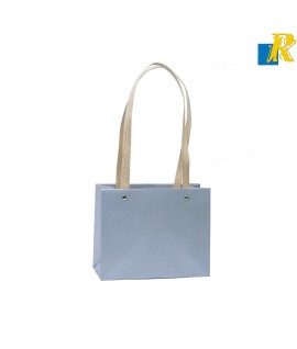 12 pc Paper Bags 18x14.5x8cm, with Nylon Handles, for Gift Bags and Shopping Bags,Item No. PBG010