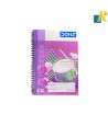 Doms School Note Book | Music Patterns| English Ruling Four lines | 80 Pages | 24 x 17 cm(Art No.8975)