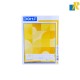Doms Geometric Patterns Note Book With Transparent Cover |Arabic Ruling| Single Line | 80 Sheets | 24 x 17cm(Art No.8953)