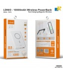 LDNIO 10000mAh 22.5W Magnetic Wireless Power Bank with Stand & LED Display PQ16