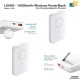 LDNIO PQ16 – 10,000mAh 22.5W Magnetic Wireless Power Bank with Stand & LED Display
