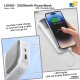 LDNIO PQ20 – 20,000mAh 22.5W Fast Charging Power Bank with Built-in Cables & LED Digital Display
