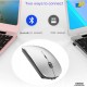 Wireless Rechargeable Dual-Mode Mouse with Multi-Device Connectivity, Precision Tracking, and Multi-Function Roller Button