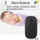 Wireless Rechargeable Dual-Mode Mouse with Multi-Device Connectivity, Precision Tracking, and Multi-Function Roller Button