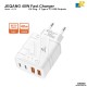JEQANG 40W Ultra-Fast Wall Charger – 2×USB-A & 2×Type-C Ports with PD & QC3.0 Support  JC-76