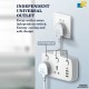 LDNIO Power Socket – 2500W High-Power Extension with Independent Switches, Fast Charging, and Universal Plug Outlets SC2413