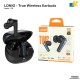 LDNIO Wireless Bluetooth Earbuds – Bluetooth 5.3, ANC/ENC Noise Cancellation, 30H Playtime, Touch Controls, USB-C Charging - T06