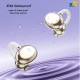 LDNIO Open-Ear Wireless Clip-On Earbuds – Bluetooth 5.4, Touch Controls, USB-C Charging, 400mAh Case, HD Audio - T08
