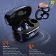 LDNIO Wireless Open-Ear Earbuds – Bluetooth 5.4, Touch Controls, Noise Reduction, USB-C Charging, 20H Battery Life​ - T09