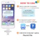Y-DISK 4-in-1 OTG Flash Drive – 64GB / 1TB / 2TB – Compatible with iOS, Android, USB-C, and USB-A Devices