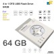 Y-DISK 4-in-1 OTG Flash Drive – 64GB / 1TB / 2TB – Compatible with iOS, Android, USB-C, and USB-A Devices