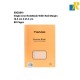 Sinarline Single Lined with Red Margin Exercise Book 80 Sheets Orange Item No.EB02841