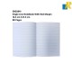 Sinarline Single Lined with Red Margin Exercise Book 80 Sheets Orange Item No.EB02841