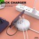 Rack 35W Multi Functional Charging Station with Mobile Stand/Built-in Type-C Cable/2 USB-A Ports/2 Type-C Ports/UK Plug