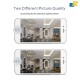 V380 Pro Snowman Smart WiFi Camera / 1080p HD / Two-Way Audio / Night Vision / Motion Detection / V380 Pro App Compatible