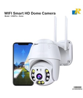 V380 Pro HD Smart WiFi Dome Camera / Two-Way Audio / Day-Night Vision / Motion Detection / V380 Pro App Compatible