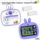 Kids Instant Print Camera / Dual Lens / Thermal Print / 2.4" Screen / Type-C / Games Music Photo Video