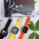T10 Ultra Smartwatch / 2.09" HD Display / Bluetooth Calling / Wireless Charging / Two Straps Included