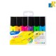 Deli Umbo Highlighter 1- 5mm 6 Colours Item No.U366-MT