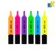 Deli Umbo Highlighter 1- 5mm 6 Colours Item No.U366-MT