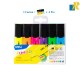 Deli Umbo Highlighter 1- 5mm 6 Colours Item No.U366-MT