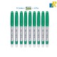 Deli Think Whiteboard Markers 12 Pieces , Black/Blue/Green/Red