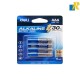 Deli AAA LR03 1.5V Alkaline Battery 4 Pieces Item No.18505