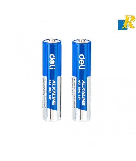DELI AAA LR03 1.5V ALKALINE BATTERY 4 + 2 FREE PACK Item No.82901