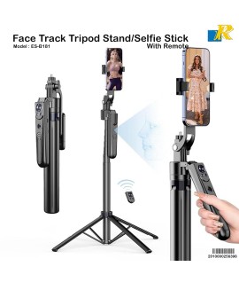 ESB181 Smart Tracking Selfie Stick / Auto Face Tracking Tripod / Bluetooth Remote / Adjustable Angle