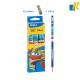 Deli Graphite Pensil 2B Super Wings Theme 12pcs/Box Item No.U53500