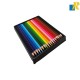 Deli Color Emotion Wooden Colored Pencils 18-Pieces 3.0mm Item No.C00210