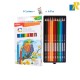 Deli Color Emotion Wooden Colored Pencils 12-Pieces 3.0mm Item No.C00200