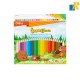 DELI JUNGOO 24 COLOUR PENCIL 3.0mm Item No.C121-24