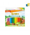 DELI JUNGOO 24 COLOUR PENCIL 3.0mm Item No.C121-24