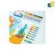 Deli 12 Bright Color Oil Pastels with Free Sharpener and Extender, Item No.C009-12