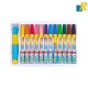 Deli 12 Bright Color Oil Pastels with Free Sharpener and Extender, Item No.C009-12