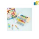 Deli 18 Colors Super Wings Oil Pastel with Extension Cap & Sharpener Item No.C00918