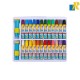 Deli 24 Colors Super Wings Oil Pastel with Extension Cap & Sharpener Item No.C009-24