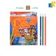 Deli Paw Patrol Dino Rescue 3mm Tip 24 Colouring Pencils Item No.C116-24