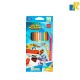 Deli Super Wings Erasable 2.6mm Color Pencils 12 Colors Item No.C126-12