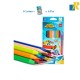 Deli Super Wings Erasable 2.6mm Color Pencils 12 Colors Item No.C126-12