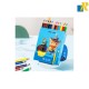 Deli Colour Kids 12 Jumbo Colour Pencils With Sharpener Item No.C00600